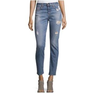 Rag & Bone Dre Distressed Jeans in Atwater Wash Size 28
